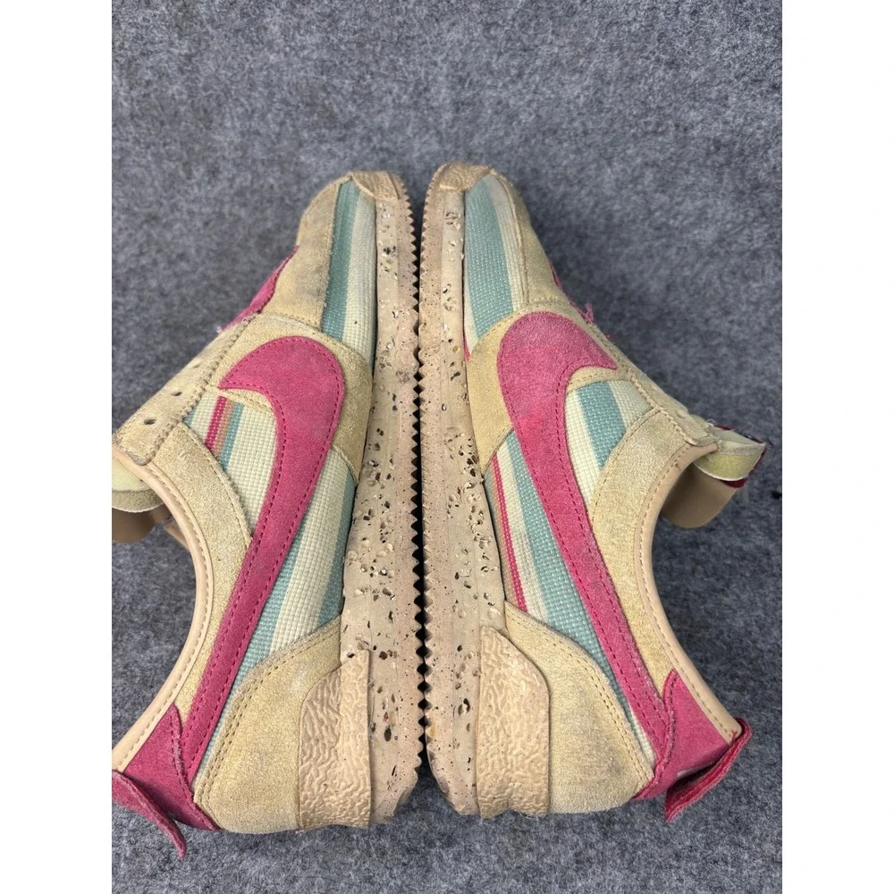 Nike Cortez SP Union LA Sesame Mens 10.5 Tan Pink Canvas Suede DR1413-200
